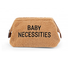 Childhome Baby Necessities Teddy Beige / Kulturbeutel / 27 x 13 x 15 cm