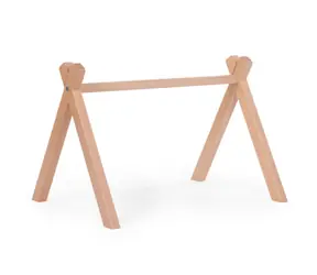 Childhome Holz Tipi Spieltrapez Natur / 70 x 50 x 48 cm
