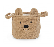 Childhome Spielzeugkorb Teddy 25x20x20 cm