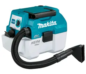 Makita DVC750LZX3 / Akku-Handstaubsauger / 18V / 7,5 L / HEPA / bis zu 70 Minuten / ohne Akku
