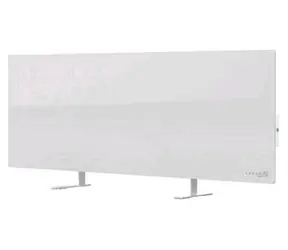 AENO GH1S weiß / Infrarot-Flächenheizung / 700 W / Raum bis 30 m2 / Thermostat 0-40 °C / WLAN / 1000 x 365 x 11 mm / IP44