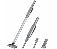 Salente HandyPlus silber / Stabstaubsauger / 120 W / 2000 mAh / bis zu 45 Minuten 