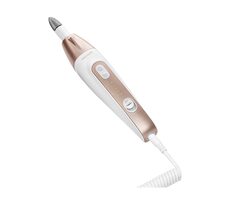 ProfiCare MPS 3004 weiß / Maniküre- und Pediküre-Set / 7 Aufsätze / Licht / beidseitig drehbar / 5-Stufen-Schalter