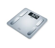 BEURER BF405 silber / digitale Personenwaage / 200kg / Auflösung 100g / BT 