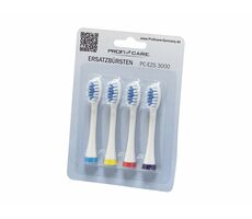 ProfiCare EZS 3000 Ersatzbürstenkopf weiß (4 Stück) / für ProfiCare EZS 3000