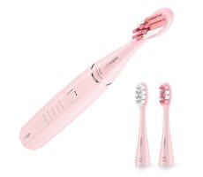 Niceboy ION Sonic pink / Elektrische Zahnbürste / 75.000 Vibrationen / 4 Modi / Timer / IPX7 / 3x Köpfe