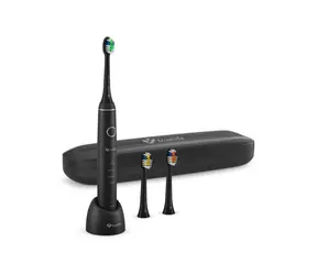 TrueLife SonicBrush Compact Schwarz / Schallzahnbürste / 4 Modi / 70.000 Schwingungen/Minute / IPX7 / Reiseetui