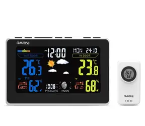 Garni 570 Easy III / Wetterstation / Farbdisplay / 1x Funksensor Garni 040H