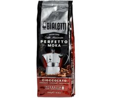 Bialetti Perfetto Moka Cioccolato 250g / gemahlener Kaffee / 50 % Arabica & 50 % Robusta / Noten von Schokolade  
