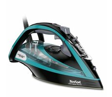 TEFAL FV9844E0 Ultimate Pure schwarz-blau / Dampfbügeleisen / 3200 W