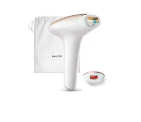 Ausgepackt - Philips Lumea Advanced SC1997-00 weiß-rosa / IPL-Epilierer / Anzahl der Lichtimpulse: 250000 / 2 Aufsätze / ausgepackt