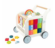 Small Foot Elefanten-Lauflernwagen aus Holz / ab 12 Monaten