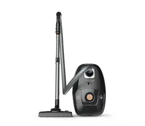 Rowenta RO6189EA Green Force Effitech Staubsauger, schwarz, mit Beutel, 400 W, 4,5 l, 64 dB