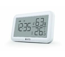 Airbi INDOOR - weiß / Raumthermometer und Hygrometer