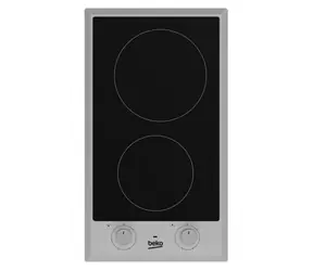 Beko HDCC32200X silber / Kochfeld / 2 Kochzonen / 2900 W