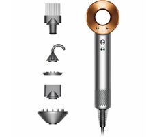 Dyson HD07 Supersonic silver-copper / Haartrockner / 1600W / Ionisator / 4 Temperaturen / 3 Geschwindigkeiten