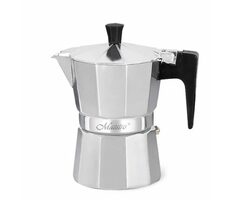 Maestro MR-1666-3 Silber / Moka-Kanne / 3 Tassen