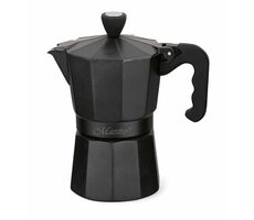 Maestro MR-1666-3 schwarz / Mokkakanne / 3 Tassen