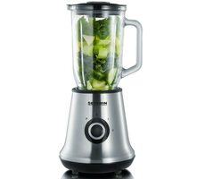 Severin SM 3737 Multimixer + Smoothie Mix & Go / Tisch-Smoothie-Mixer / 500 W / 1 l Hauptbehälter / 2 Geschwindigkeiten / Nachverkauf
