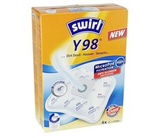 Swirl Y 98 MP PLUS AirSpace Staubsaugerbeutel / Textil / Universal / 4 Stk
