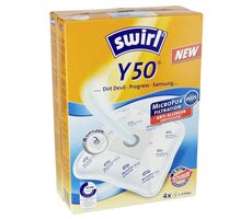 Swirl Y 50 MP PLUS AirSpace Staubsaugerbeutel / Textil / Universal / 4 Stk