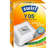 Swirl Y 05 MP PLUS AirSpace Staubsaugerbeutel / Textil / Universal / 4 Stk