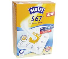 Swirl S 67 MP PLUS AirSpace Staubsaugerbeutel / Textil / Universal / 4 Stk