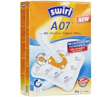 Swirl A 07 MP PLUS AirSpace Staubsaugerbeutel / Textil / Universal / 4 Stk