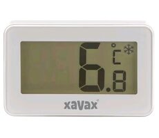 Xavax Digitalthermometer für Kühl- und Gefrierschrank weiß