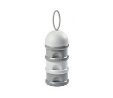 Beaba Set Milchpulver/Snackbecher grau