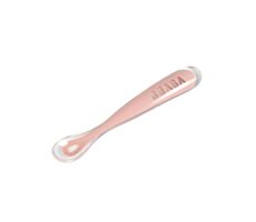 Beaba First Löffel Silikon rosa