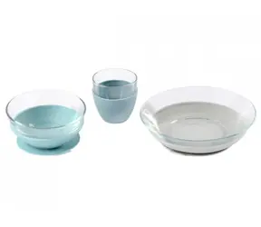 Beaba Glas-Essset mit Saugnäpfen Jungle