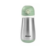 Beaba Thermosbecher aus Edelstahl, 350 ml, Sage