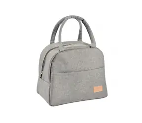 Beaba Thermotasche Heather Grey / 23 x 20 x 14 cm