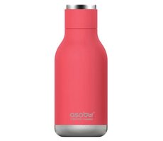 Asobu Urban Drink Bottle Peach 0,473 L / Thermosflasche / kalt bis zu 24 Stunden / heiß bis zu 12 Stunden