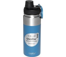 Asobu Alpine Flask Bottle Blau 0,53 L / Thermosflasche / kalt bis zu 24 Stunden / heiß bis zu 12 Stunden