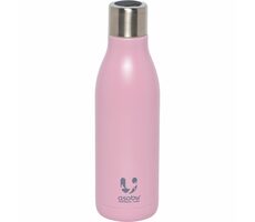 Asobu UV-Light Bottle Pink 0,5 L / Thermosflasche / kalt bis zu 24 Stunden / heiß bis zu 12 Stunden