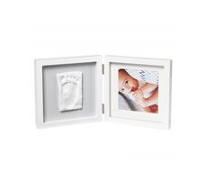 Baby Art My Baby Style Simple Grey / Rahmen für Foto und Hand- oder Fußabdruck
