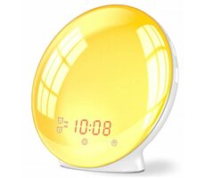 iQtech SmartLife TA001 / WLAN-Wecker mit Sonnenaufgangssimulation und UKW-Radio