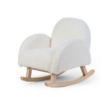 Childhome Kinderschaukelstuhl Teddy Off White / 52 x 45 x 51 cm / ab 3 Jahren