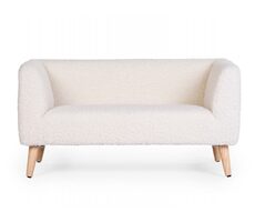 Childhome Kindersofa Teddy Off White / 88 x 44 x 45 cm / ab 3 Jahren