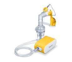 BEURER IH 58 Kids weiß / Kinderinhalator / Druck 0,25 - 0,5 bar / Akku 