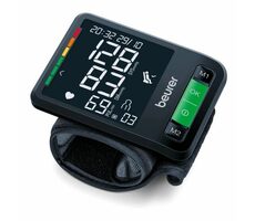BEURER BC 87 schwarz / Blutdruckmessgerät / LCD-Display / 2x AAA / am Handgelenk 