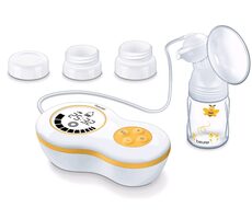 BEURER BY 40 weiß / Milchpumpe / elektrisch / 10 Stufen / LCD-Display