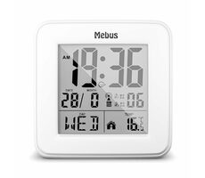 Mebus 25594 Funkwecker / Funkgesteuerter Wecker / 1 x AA
