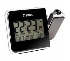 Mebus 42425 - Funkwecker mit Projektor 