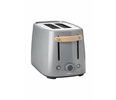 Stelton Emma Toaster grau / Toaster / 870-1030 W / Edelstahl / Auftaufunktion