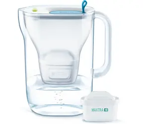 Brita Style (Maxtra+) blau / Wasserkocher mit Wasserfilter / 2,4 l / Filter: Maxtra+