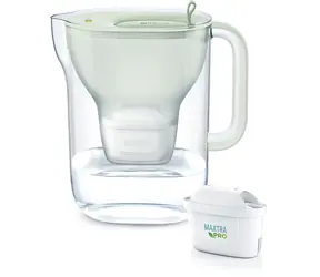 Brita Style grün / Wasserkocher mit Wasserfilter / 2,4 l / Filter: Maxtra Pro