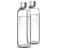 Brita Glasflaschen-Set / für Wassersprudler sodaTRIO / 2-tlg.